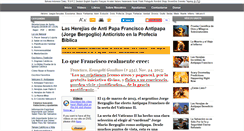 Desktop Screenshot of antipapafranciscoanticristo.com